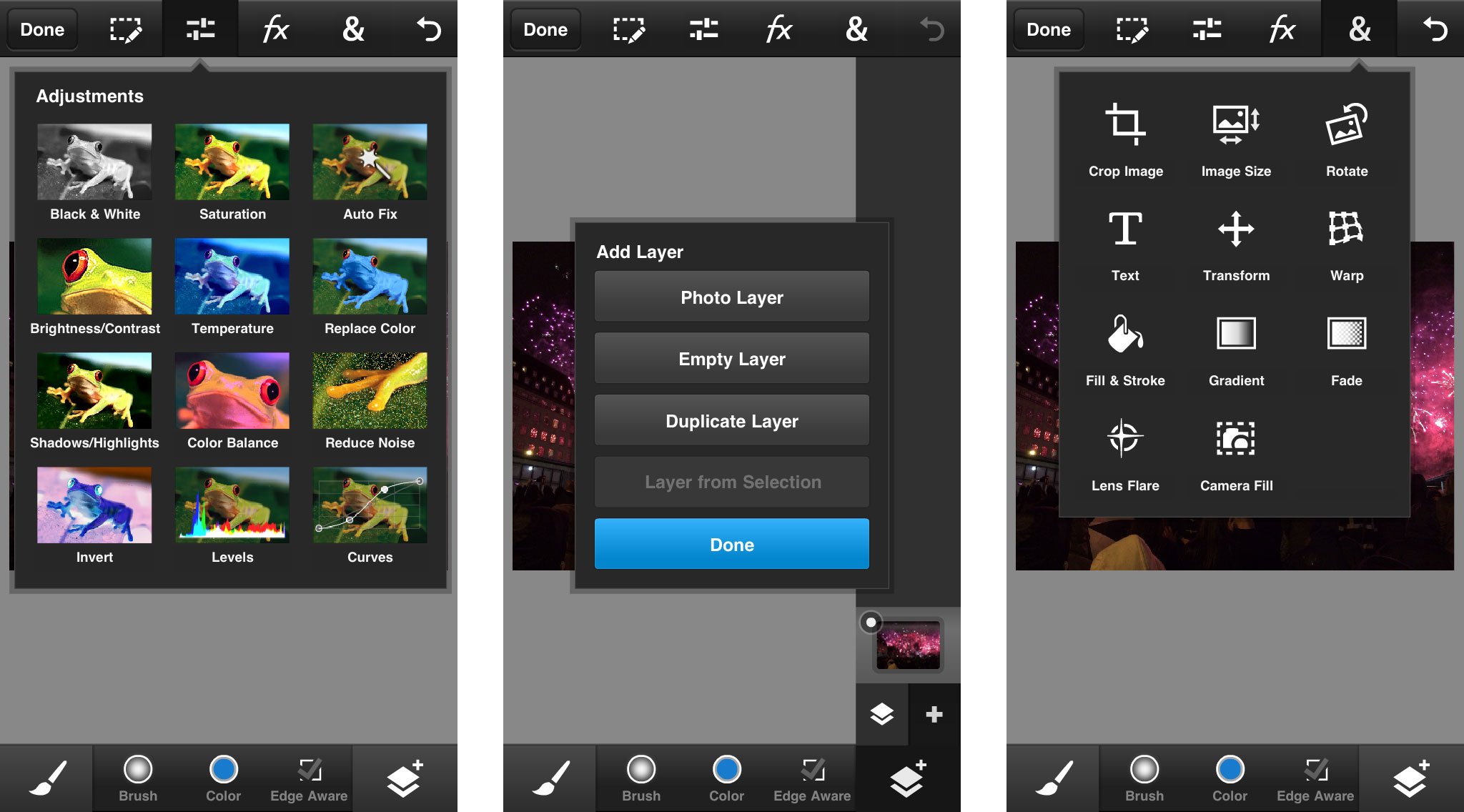 Make your iPhone better than a DSLR with these six apps: Photoshop Touch
