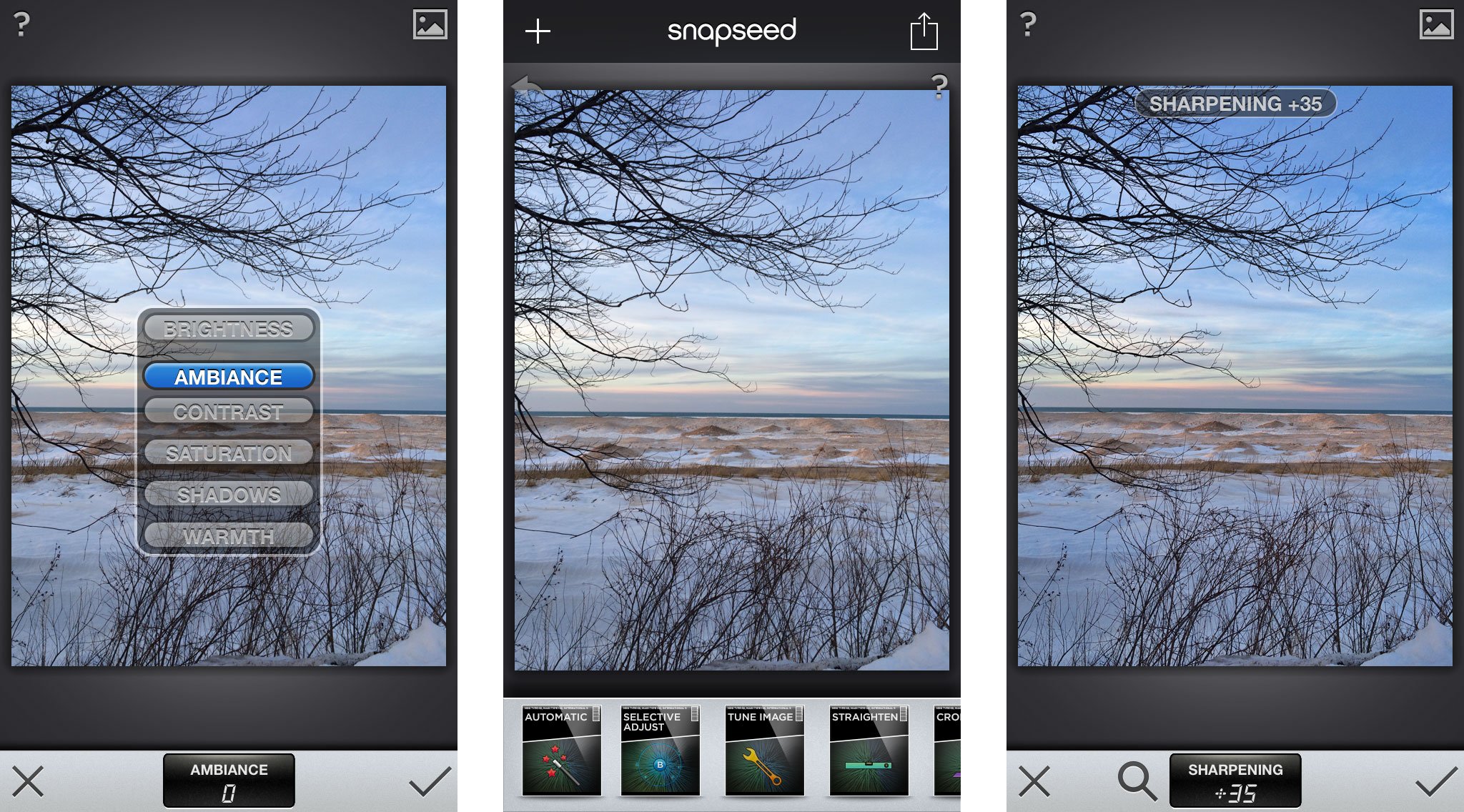 Make your iPhone better than a DSLR with these six apps: Snapseed 