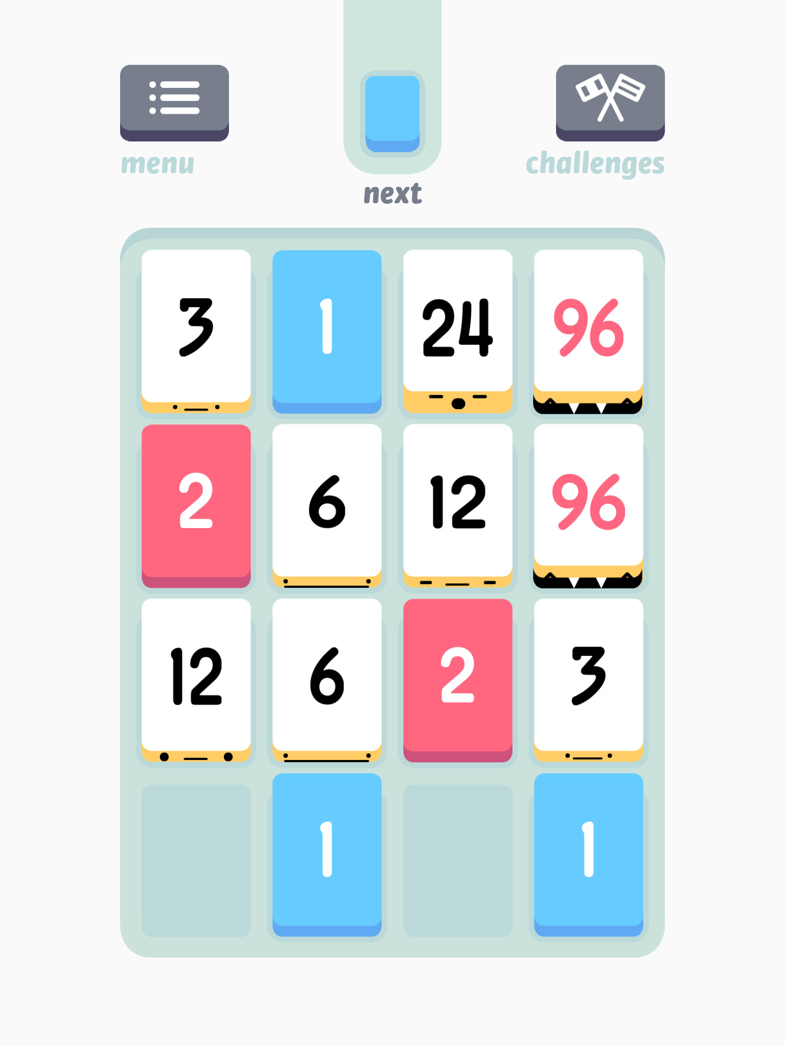 Threes! tips, tricks and hints