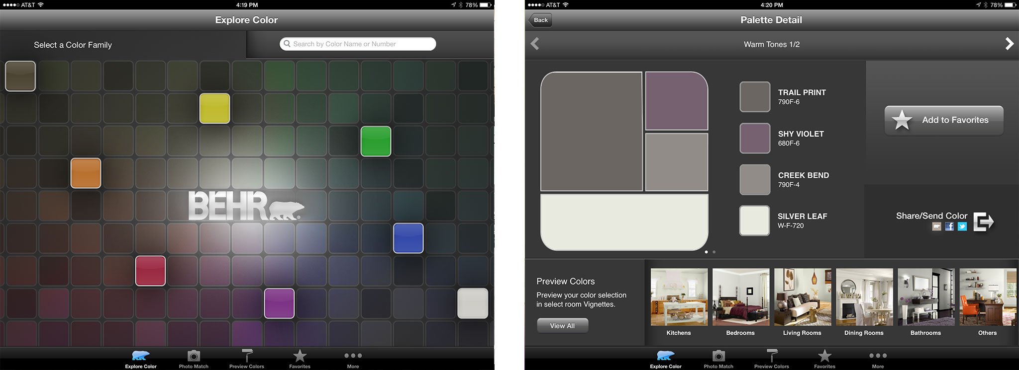 Best home design and improvement apps for iPad: ColorSmart by BEHR