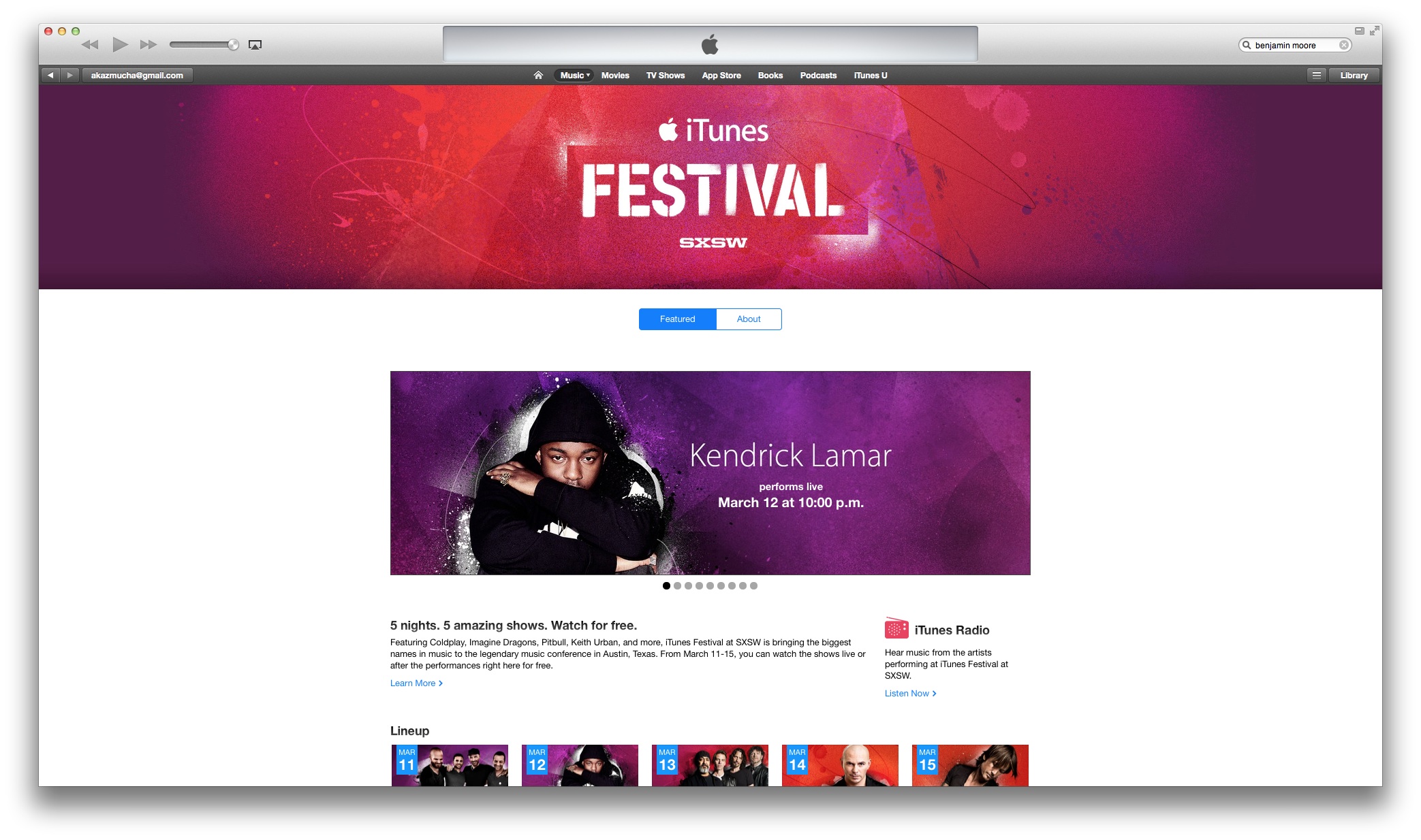 iTunes Festival streaming app coming soon, but requires iOS 7.1?