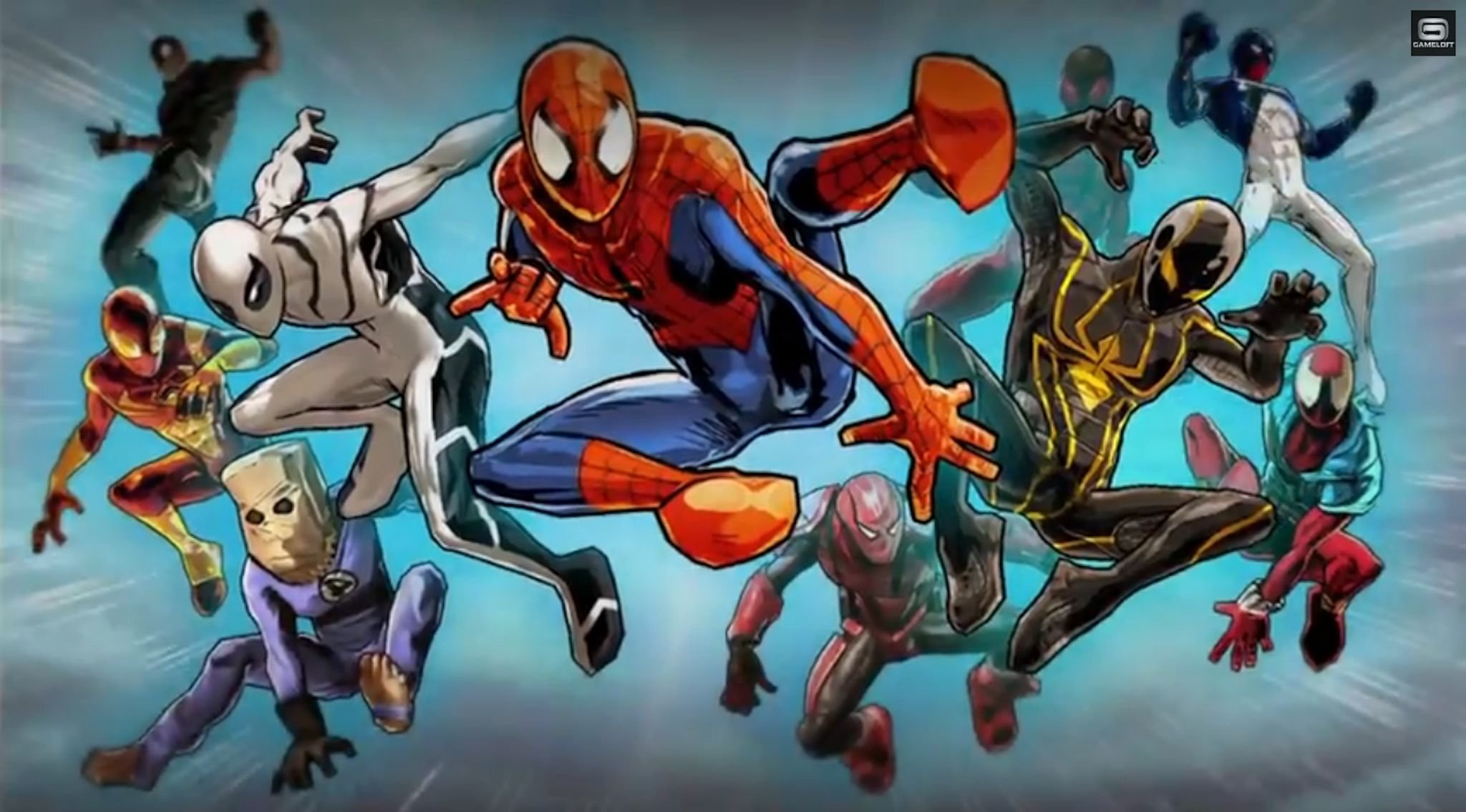 Spider-Man Unlimited suits