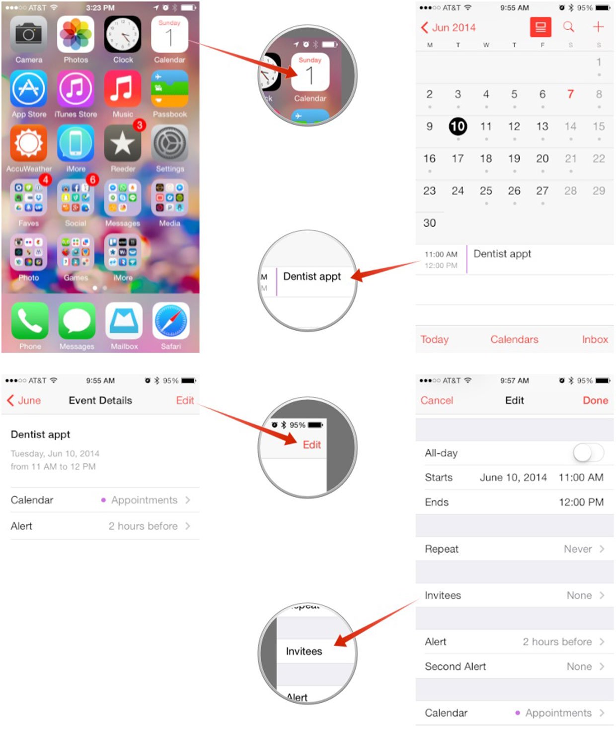 How To Send And Accept Calendar Event Invitations On Iphone And Ipad Imore