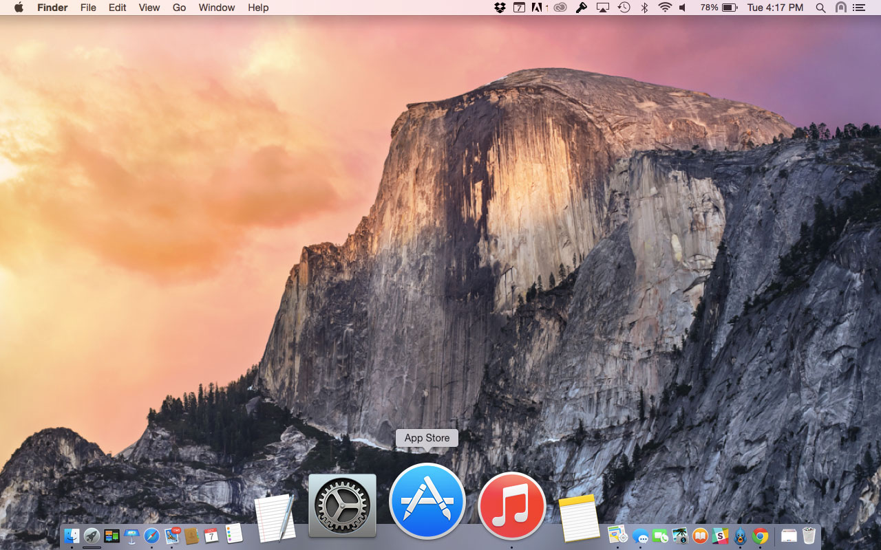 OS X Yosemite icon design