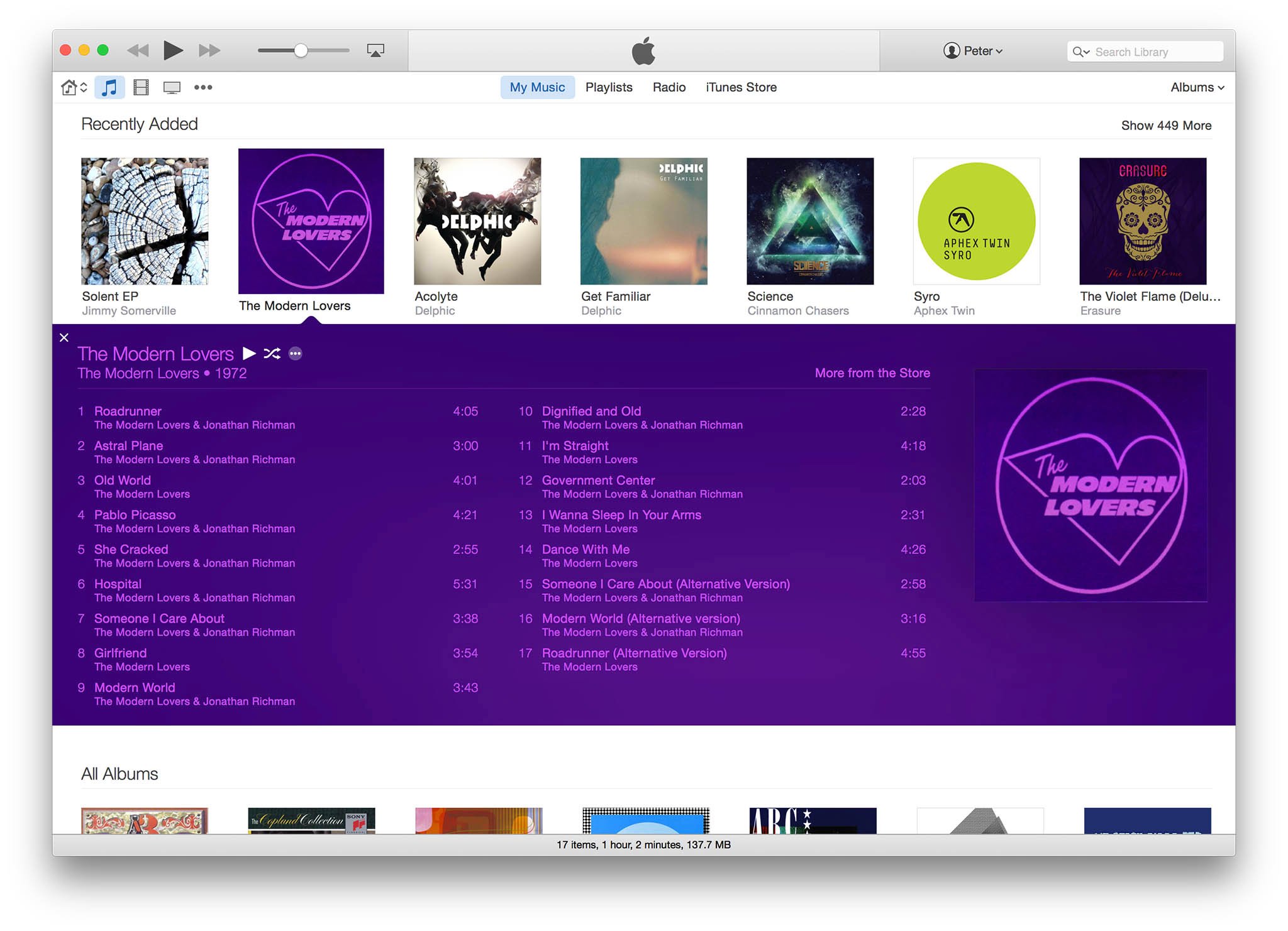 OS X Yosemite iTunes 12
