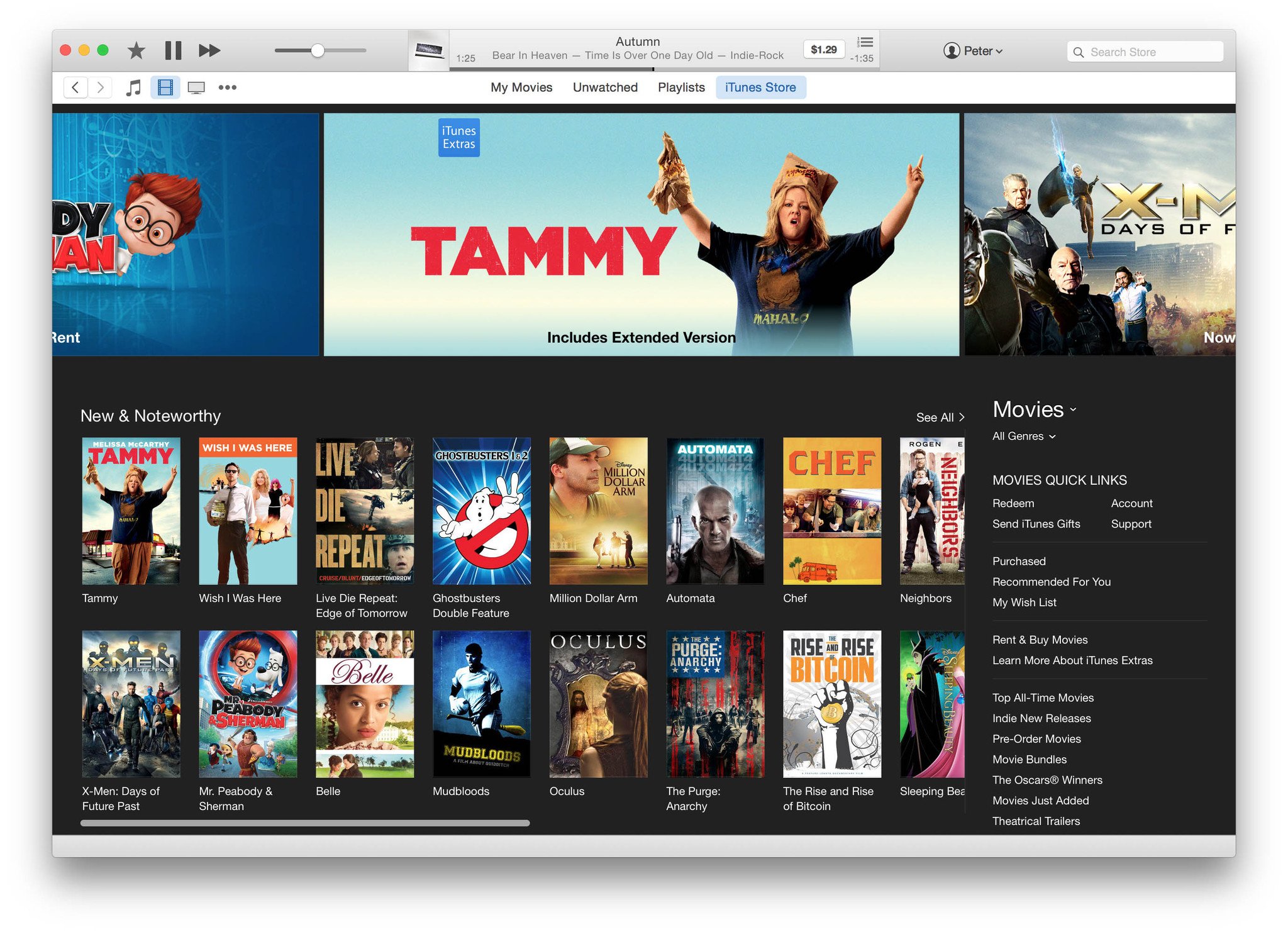 OS X Yosemite iTunes 12