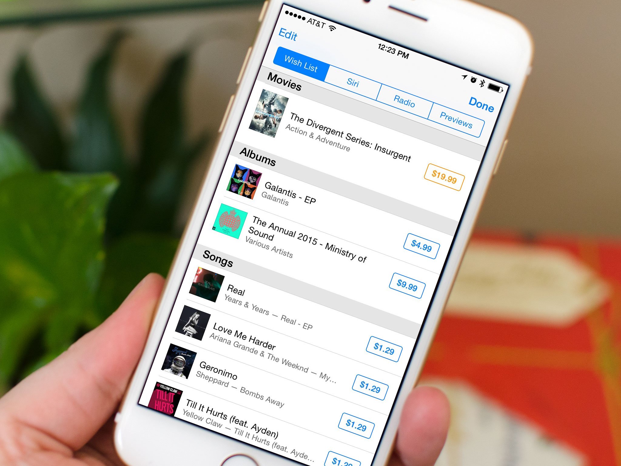 How to view your iTunes and App Store Wish Lists on iPhone or iPad | iMore