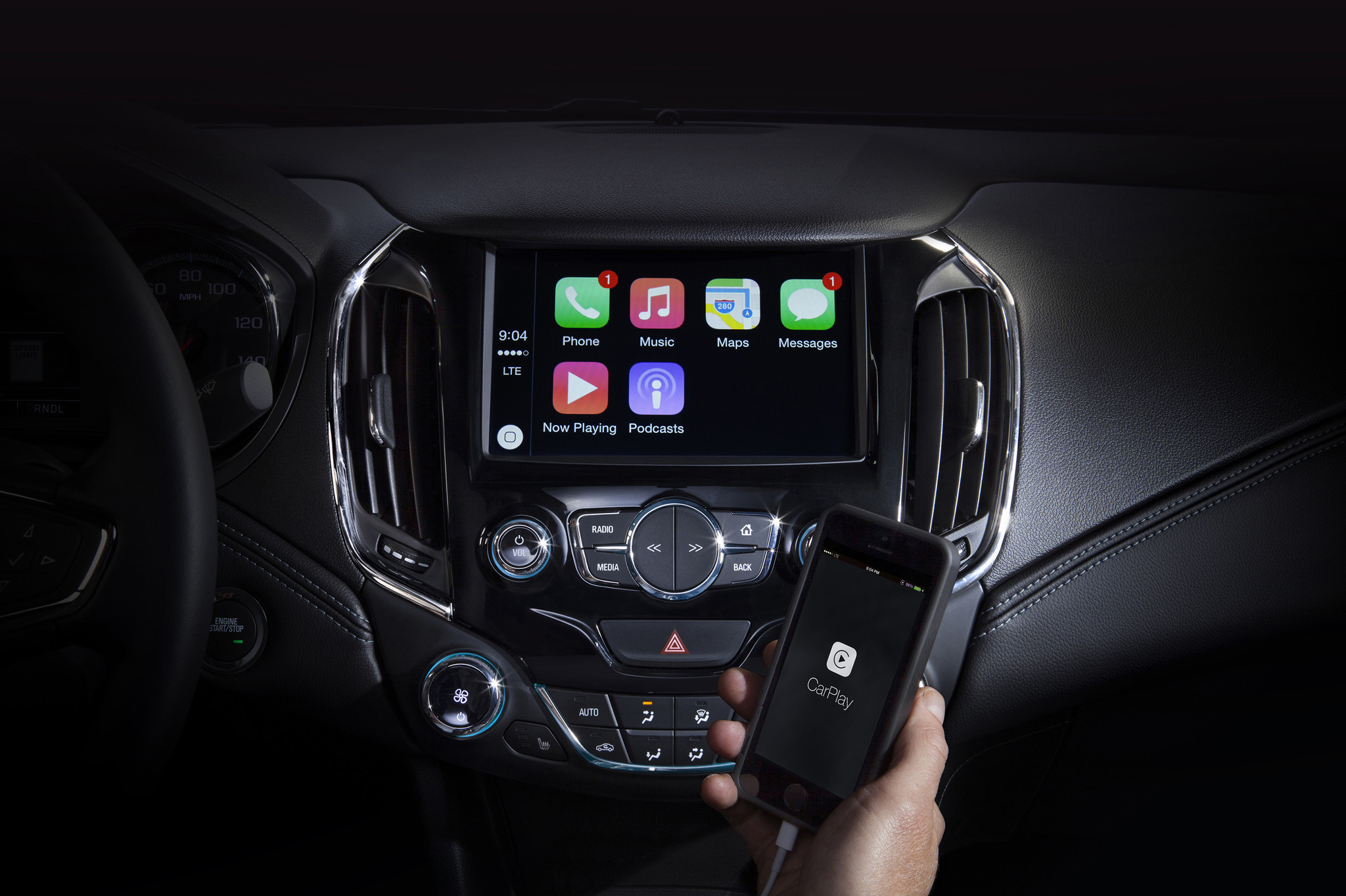 2016 Chevrolet Cruze Apple CarPlay