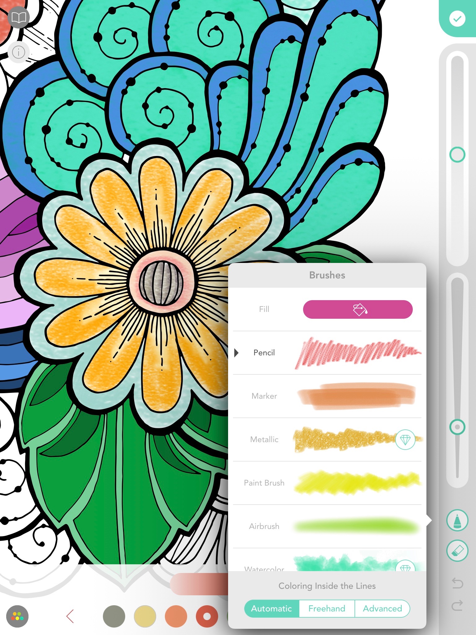 Best coloring books for adults on the iPad - NapsterBlaze