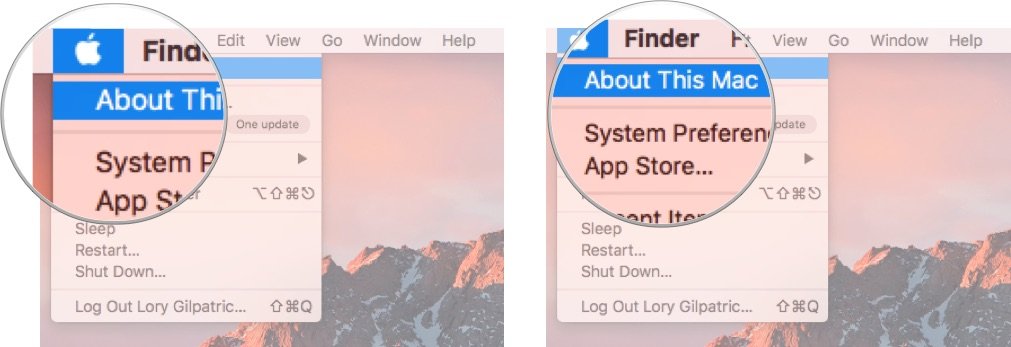 Чтобы использовать Оптимизировать хранилище, щелкните значок Apple, затем выберите «Об этом Mac». 