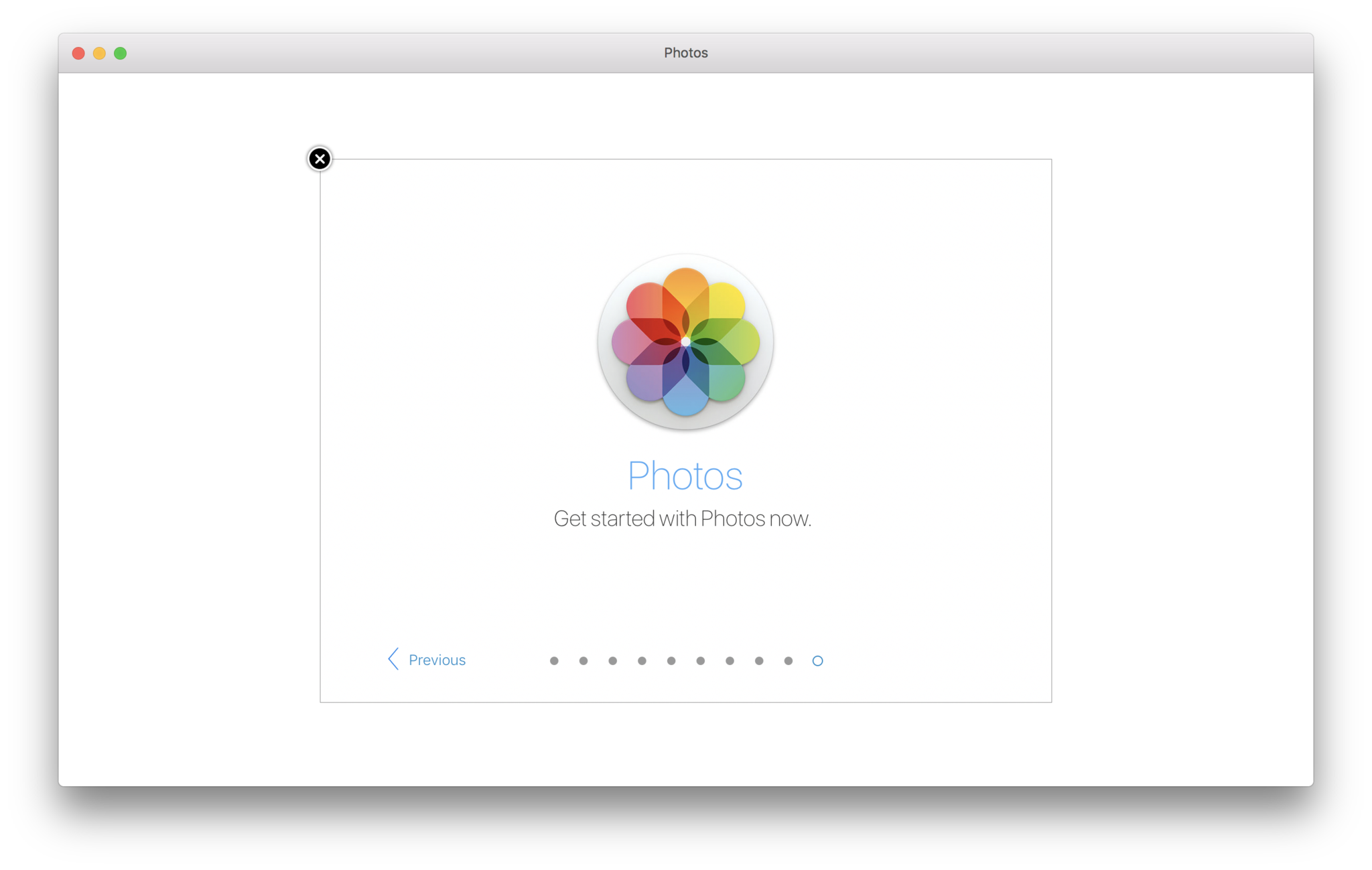 Welcome to Photos for Mac
