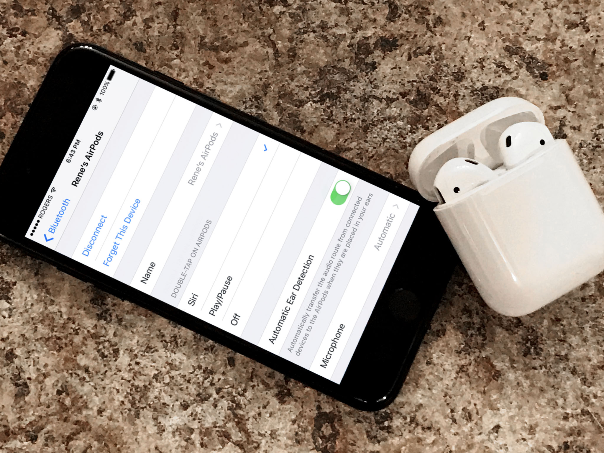 How to customize your AirPods and change their name, default microphone,  and double-tap controls! | iMore