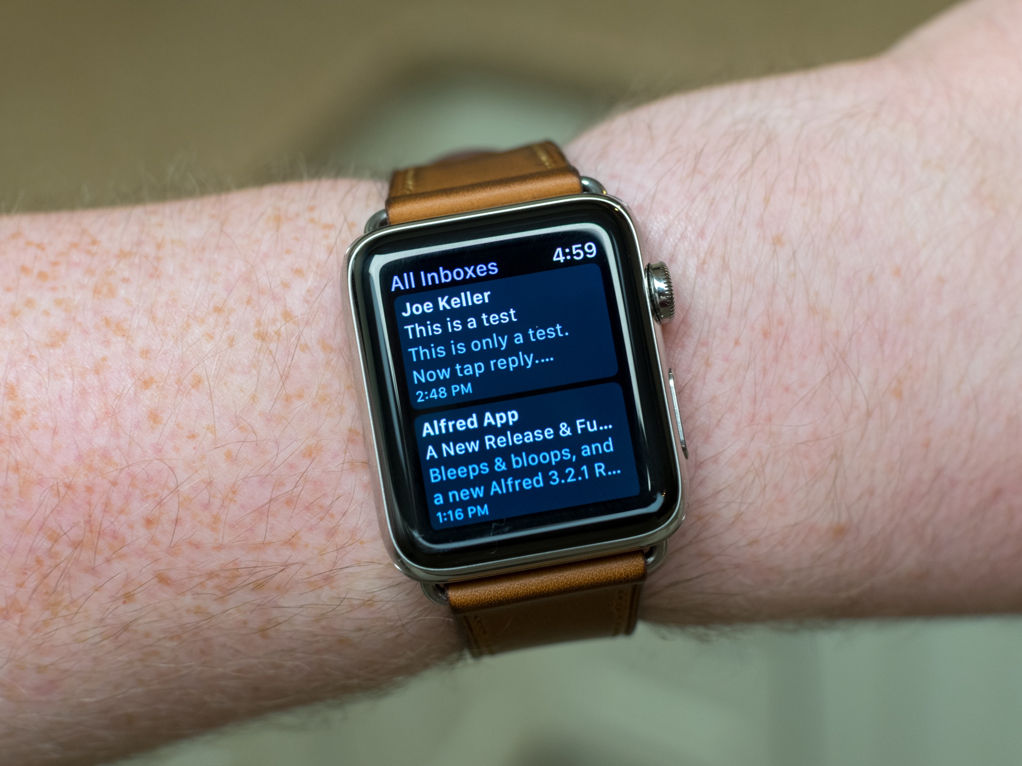 Mail on Apple Watch