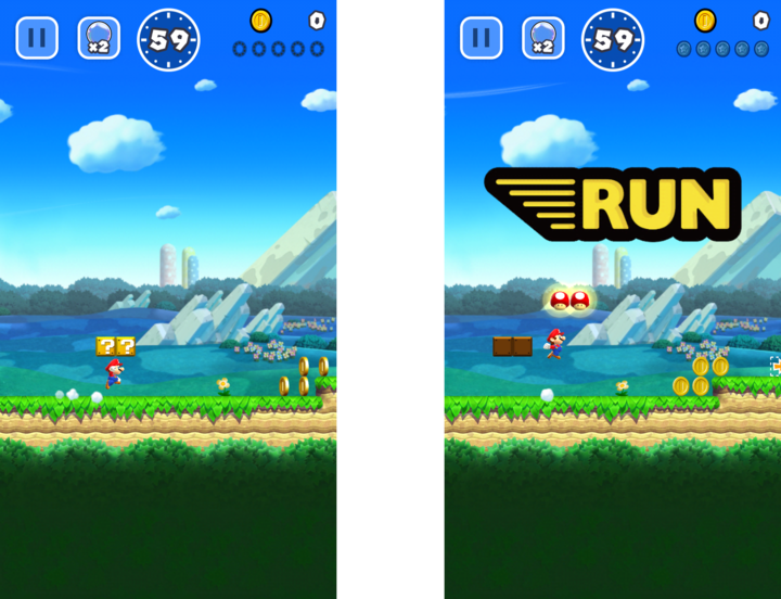 Super Mario Run screengrab