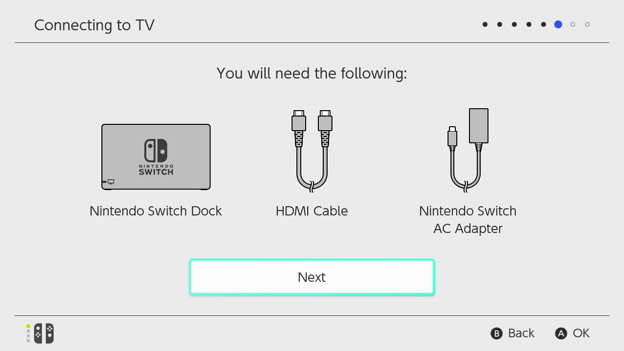 Select Next on the "You will need" screen.