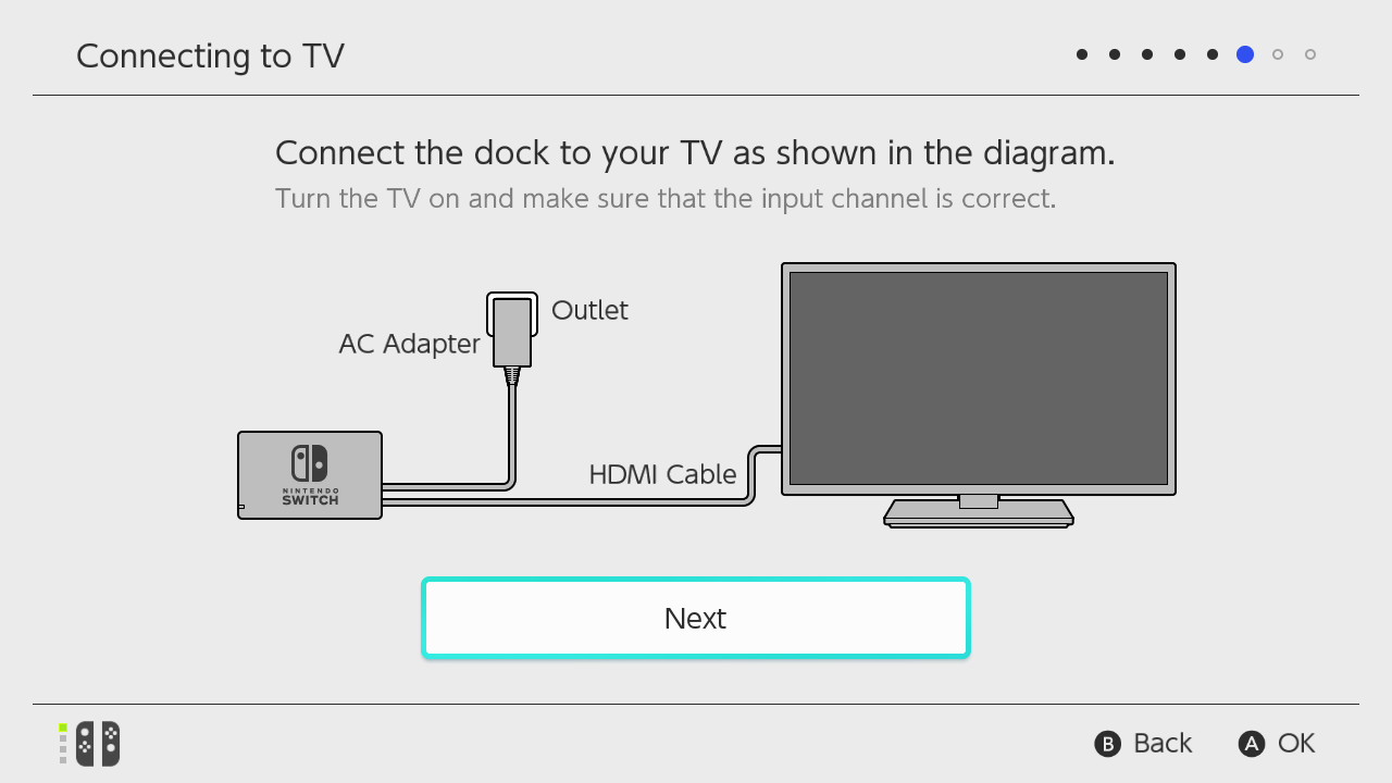 Connect the dock to your TV using an HDMI cable