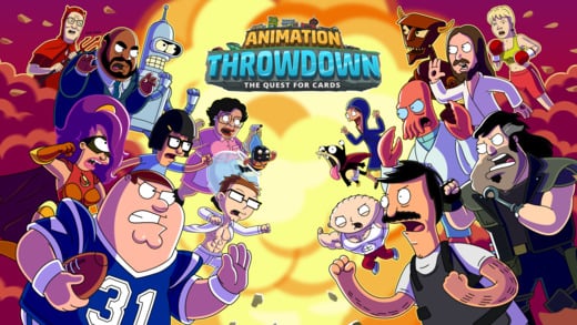 Animation Throwdown title screen