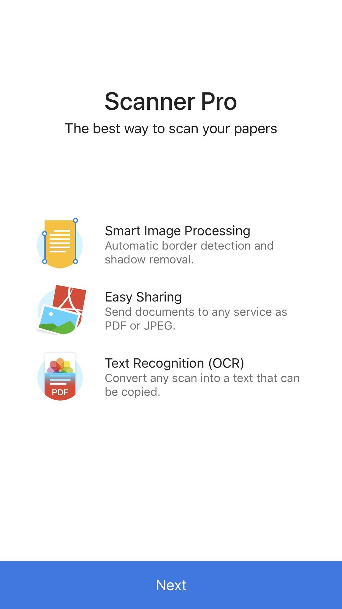 Scanner Pro for iOS