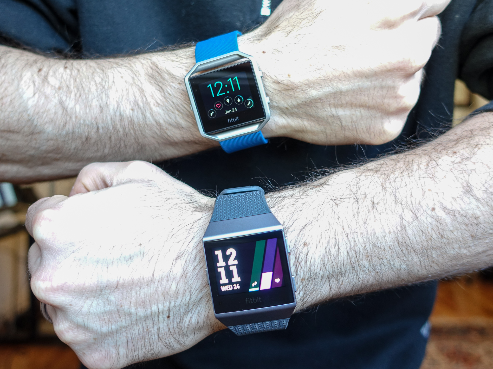 fitbit blaze showing wrong time