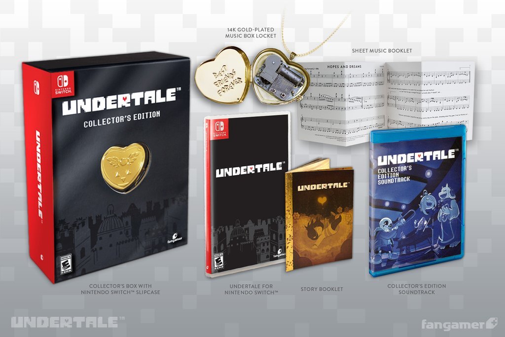 Undertale Collectors Edition For Nintendo Switch Everything You