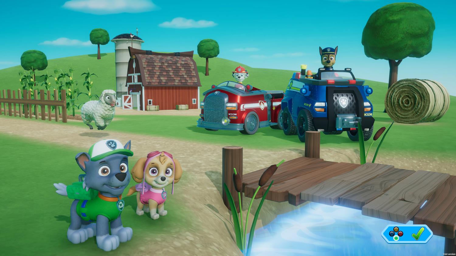 paw patrol on a roll xbox one game