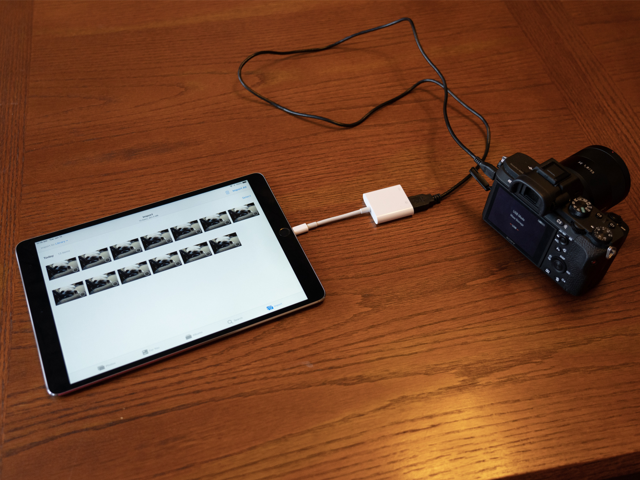 Apple Lightning to USB Camera Adapter 