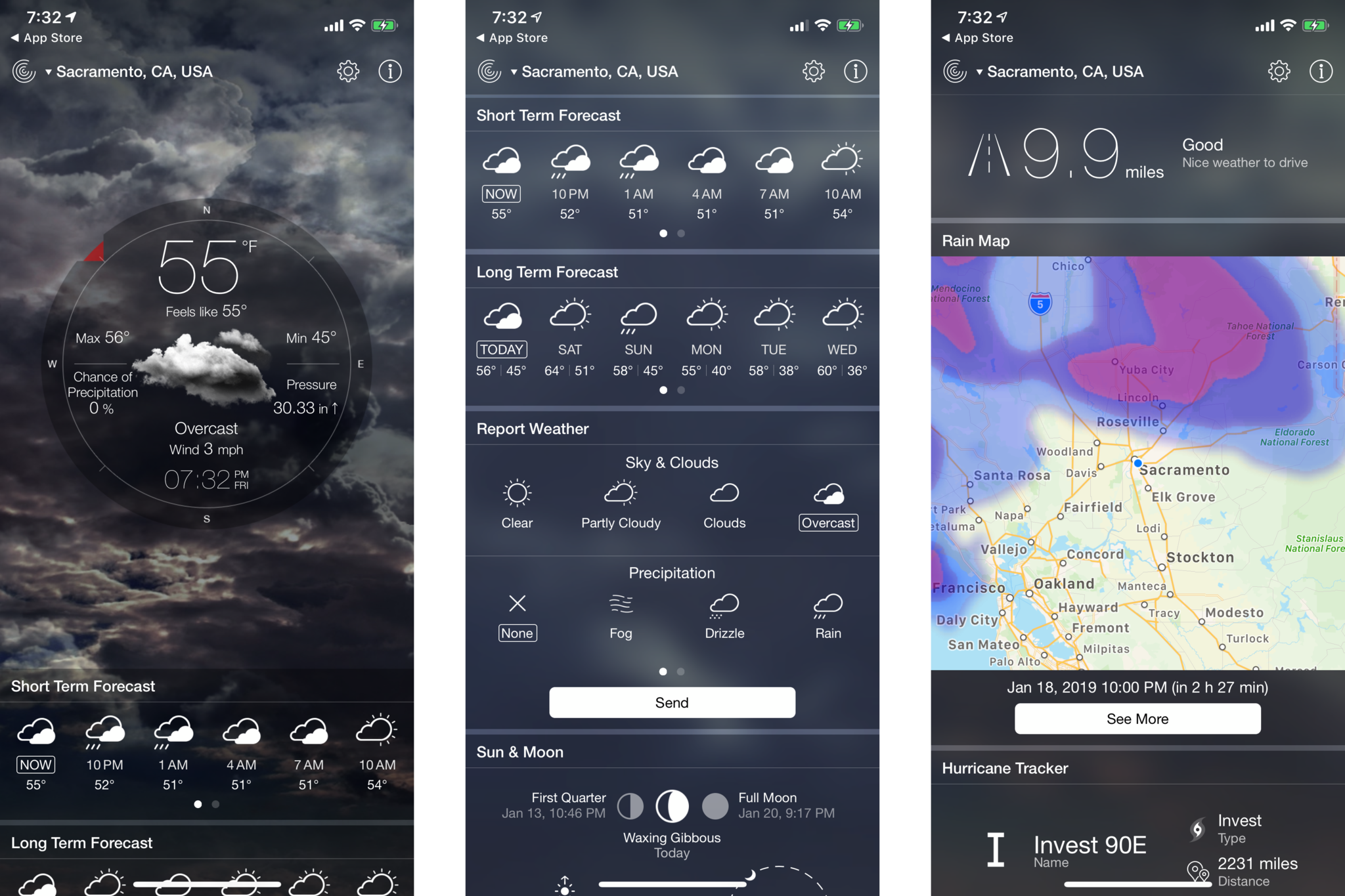 beat weather app for iphone