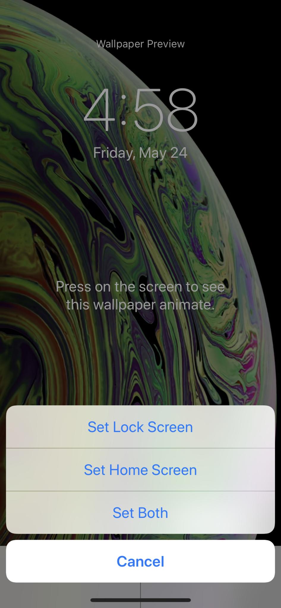 change your wallpaper on iPhone or iPad