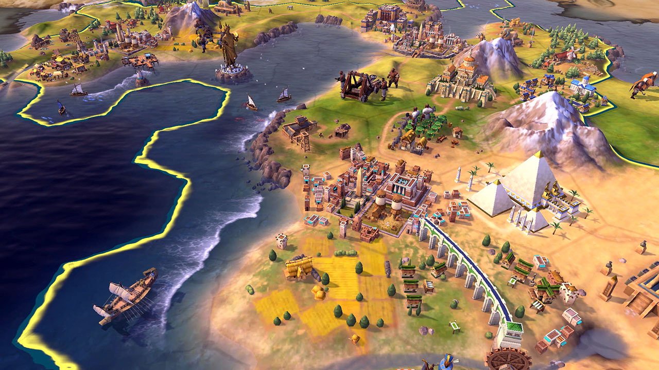 Civilization VI Map Screenshot
