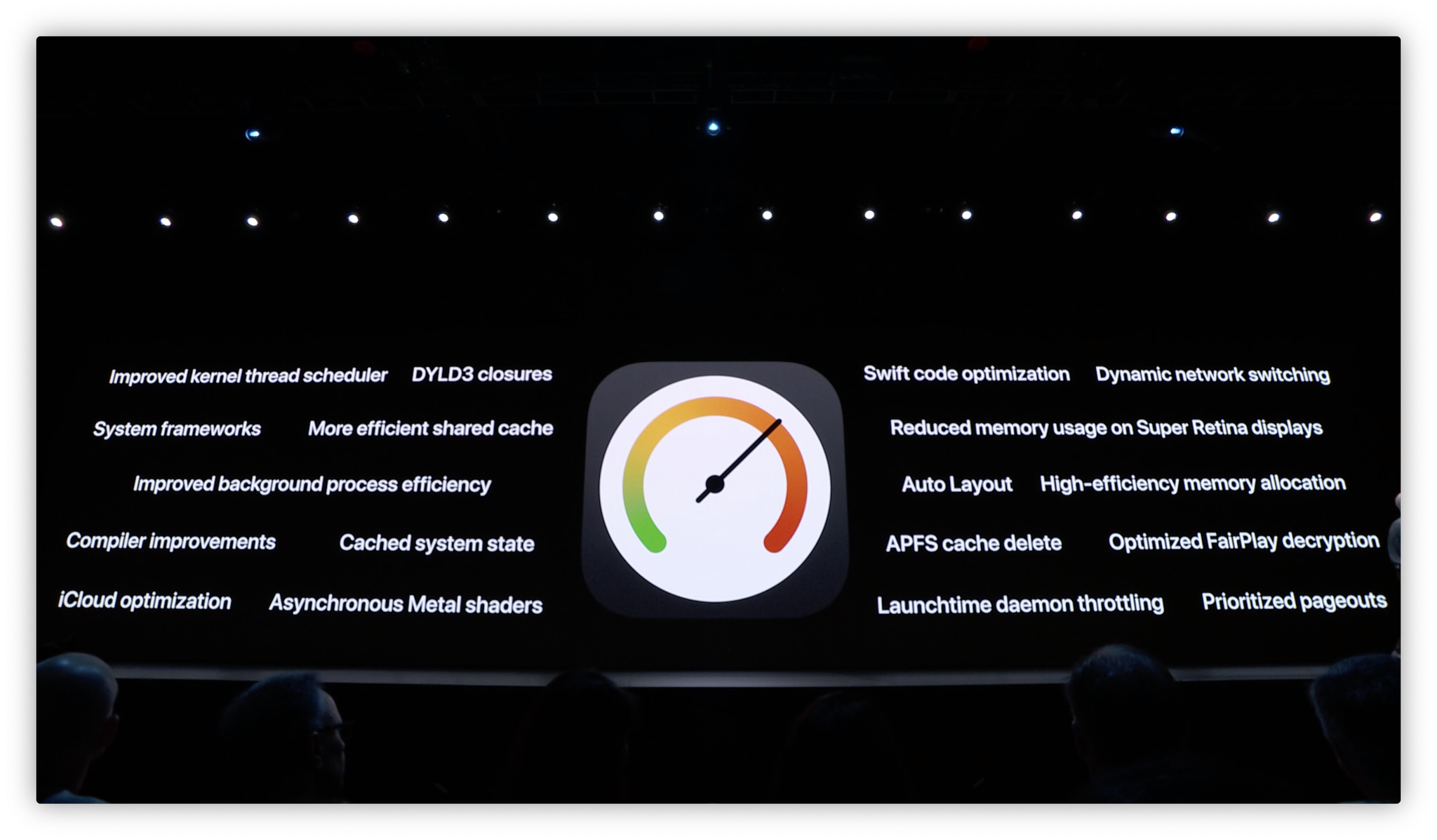 iOS 13 optimization improvements