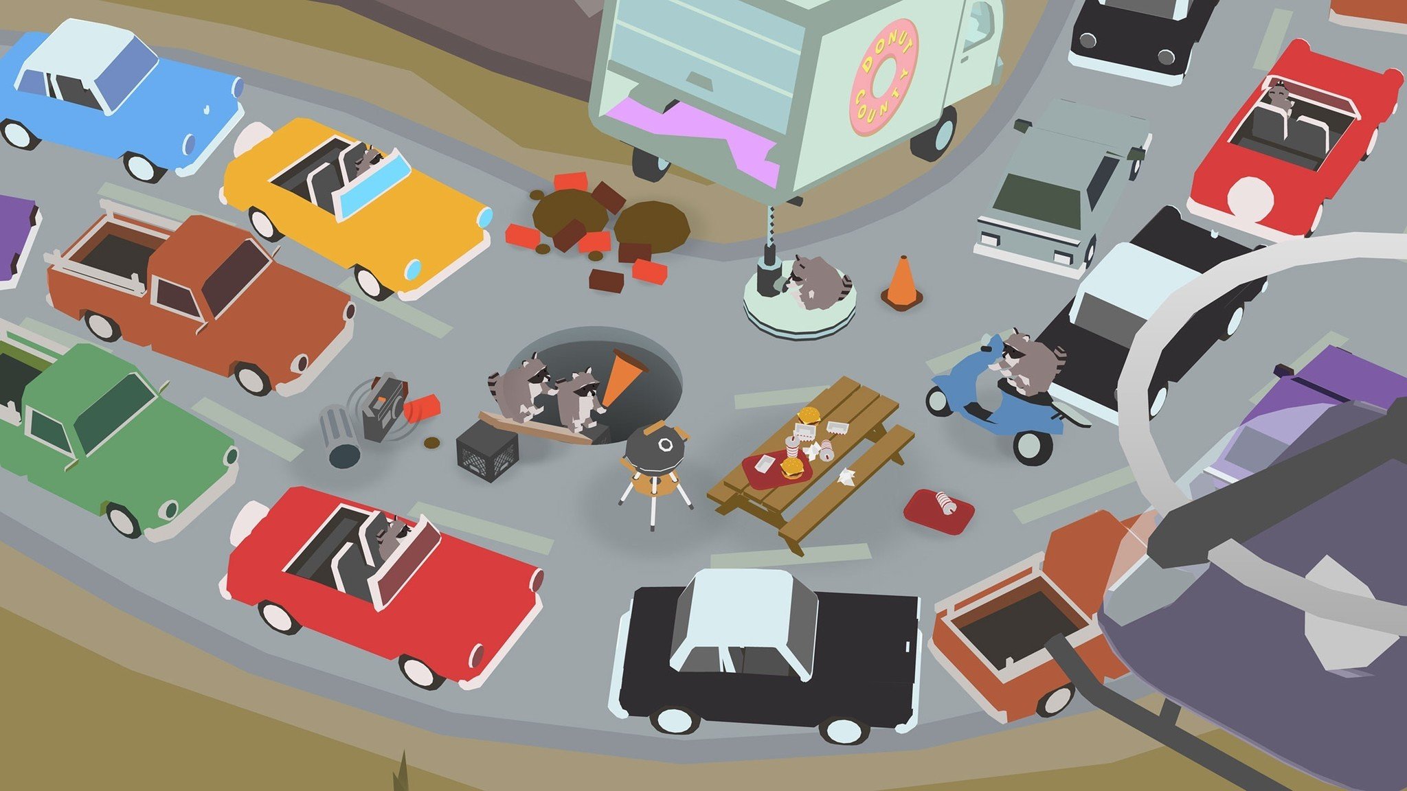 Donut County gameplay