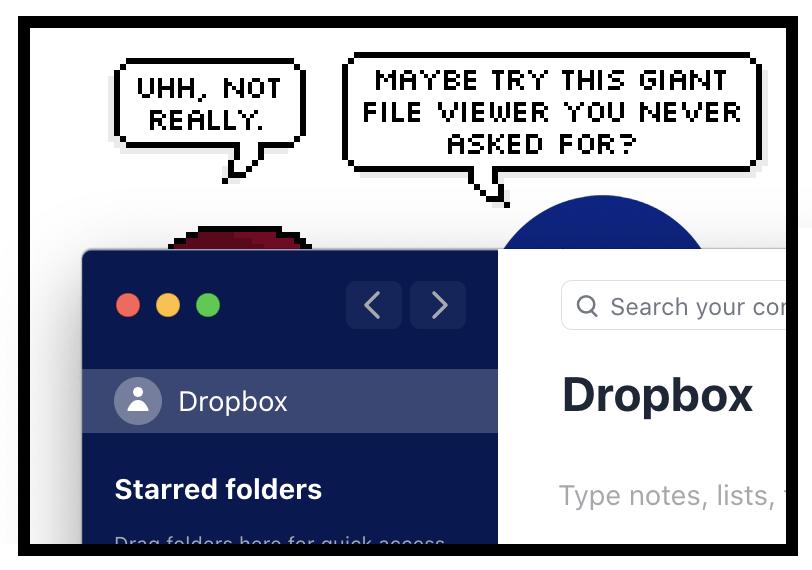uhh, not really. maybe try this giant file viewer you never asked for?
