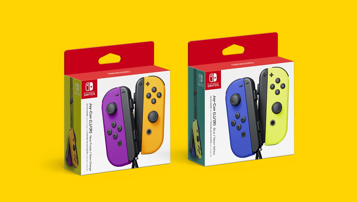 New Nintendo Switch Joy-Con colors
