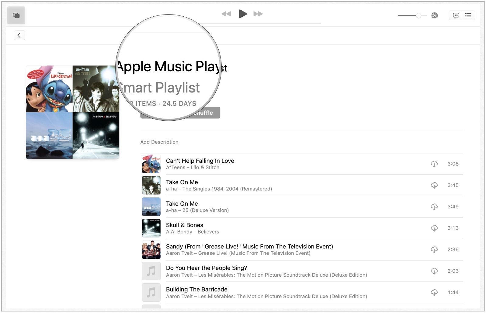 Плейлист Apple Music