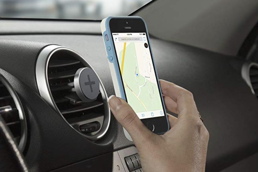 Logitech +Trip One Touch Smartphone Ventilasi Udara Magnetic Car Mount