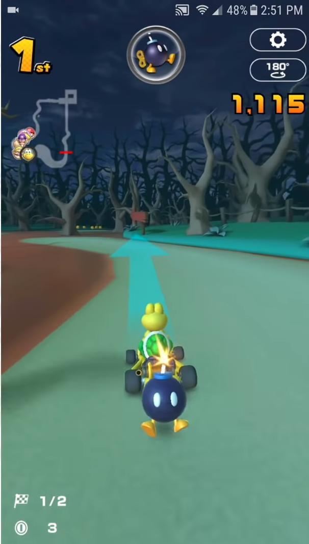 Mario Kart Bob omb