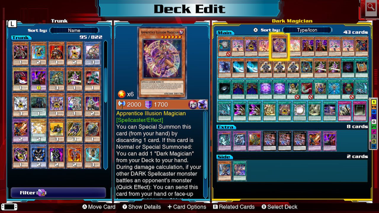Yu-Gi-Oh! Legacy of the Duelist: Link Evolution Apprentice Illusion Magician