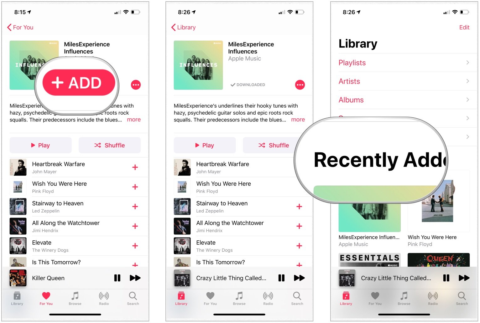 Apple Music add playlist