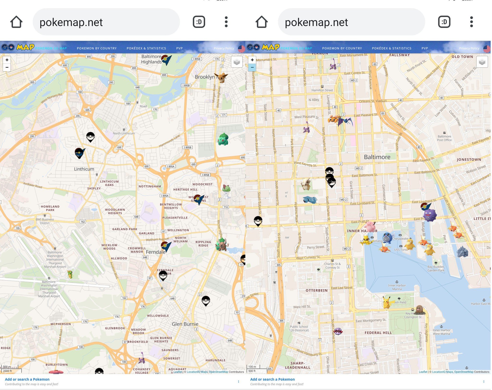 Pokemon Go Map Trackers That Still Work Imore