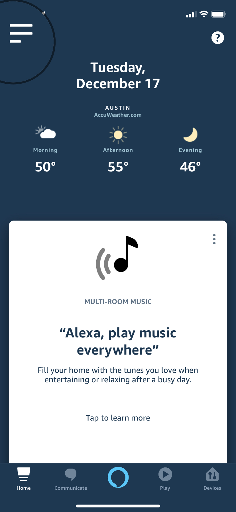 Alexa no discover sonos 1