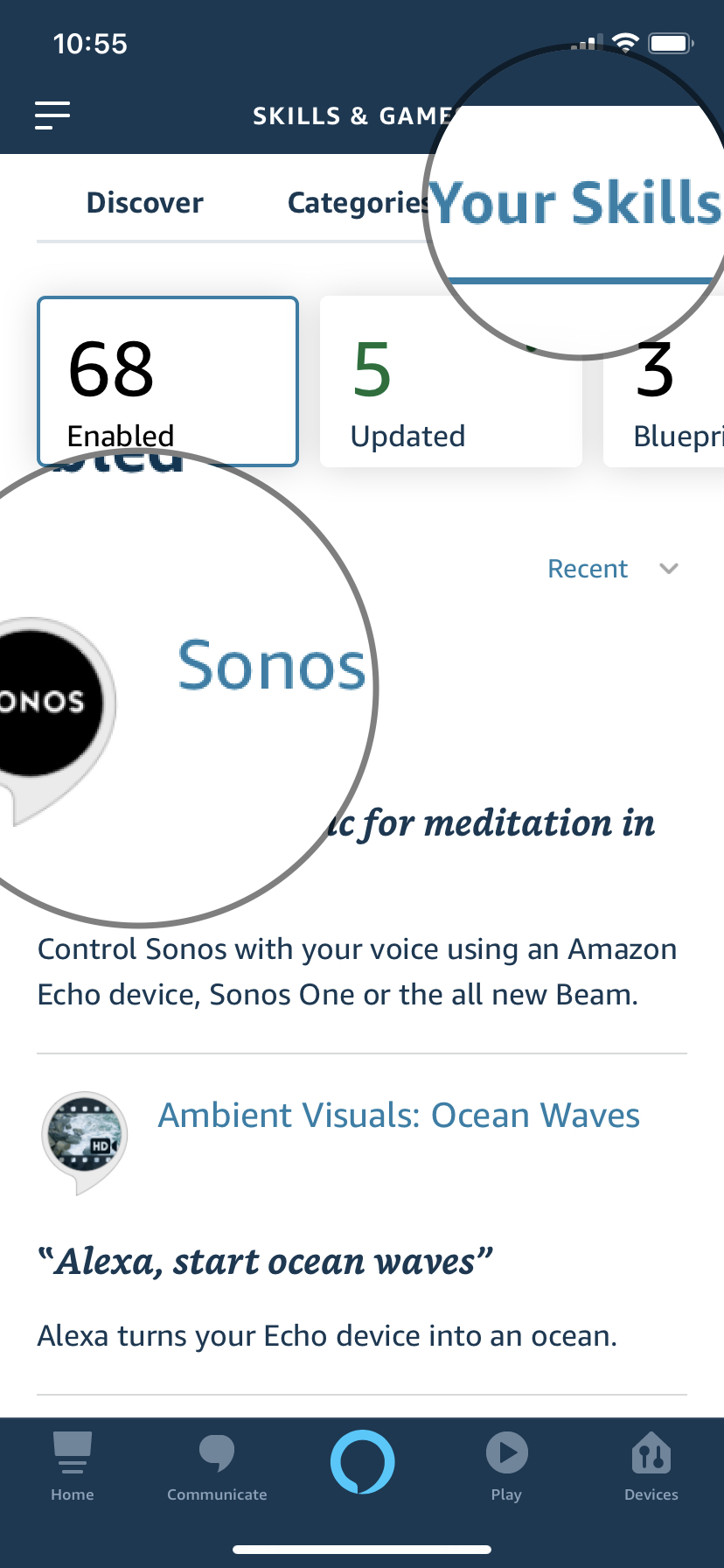 Alexa not discovering Sonos 3