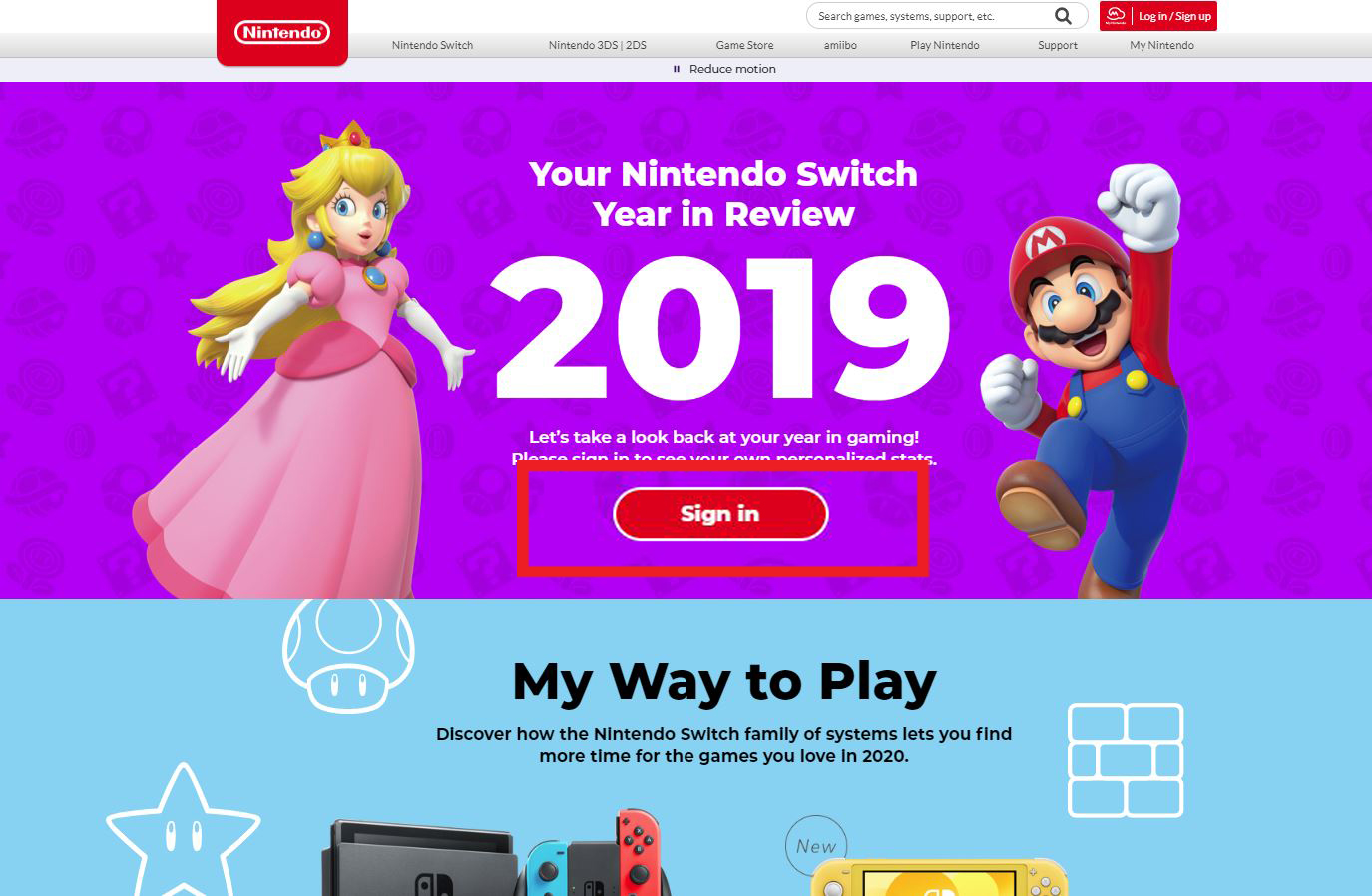 Nintendo Switch year in review