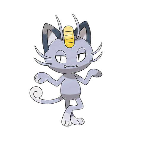 Pokemon 052 Meowth Alolan
