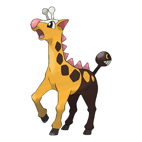 Pokemon 203 Girafarig