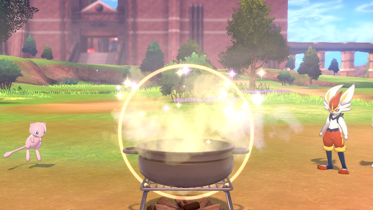 Pokemon Sword and Shield Cooking