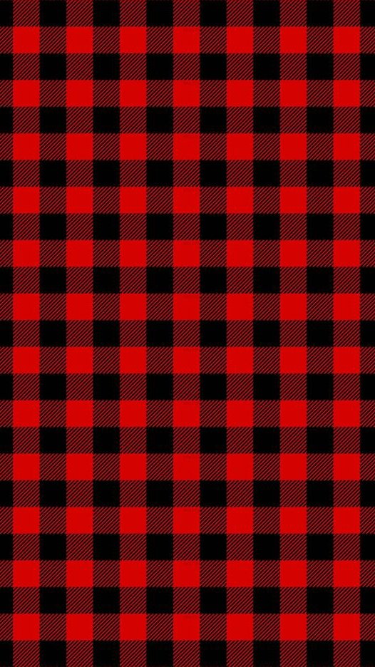 Black and red gingham pattern