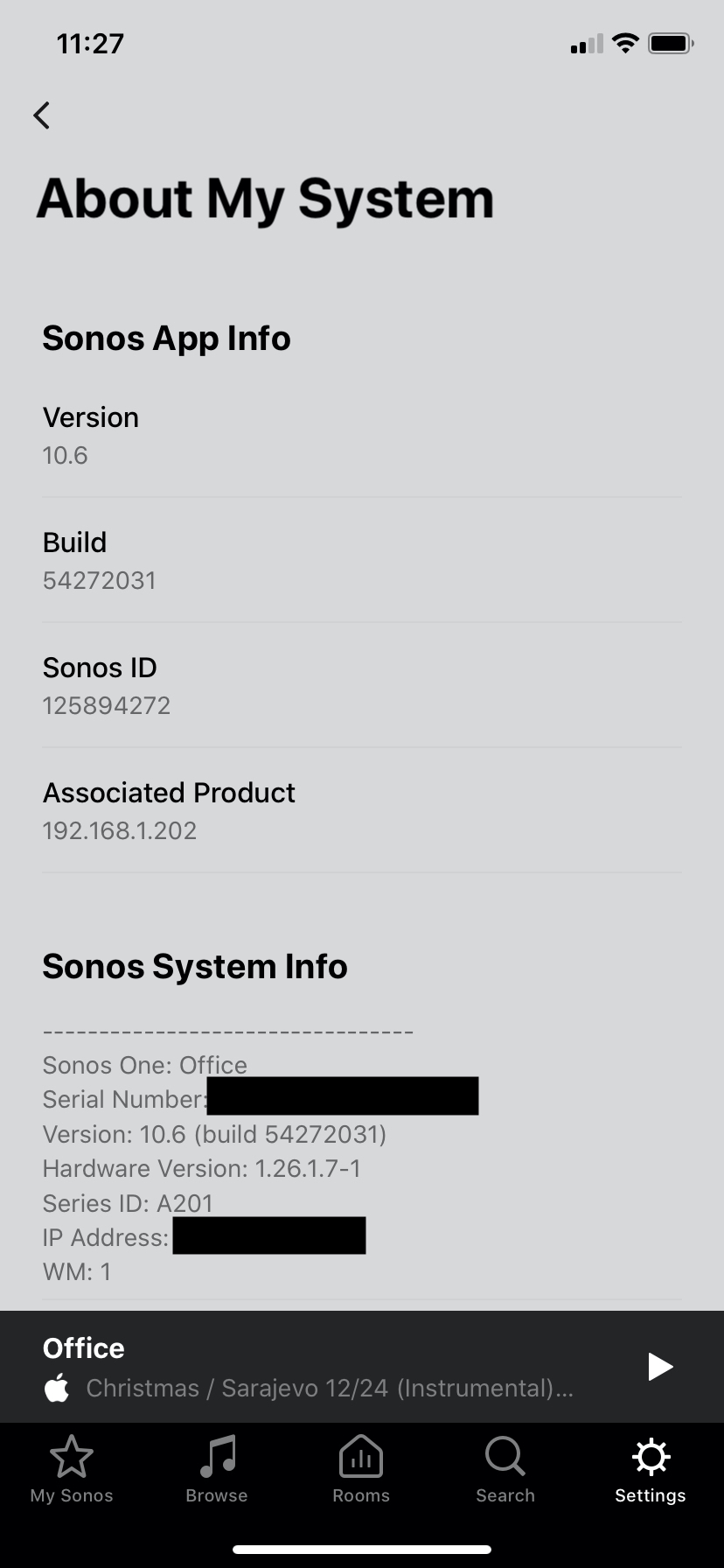Sonos not finding speaker 3