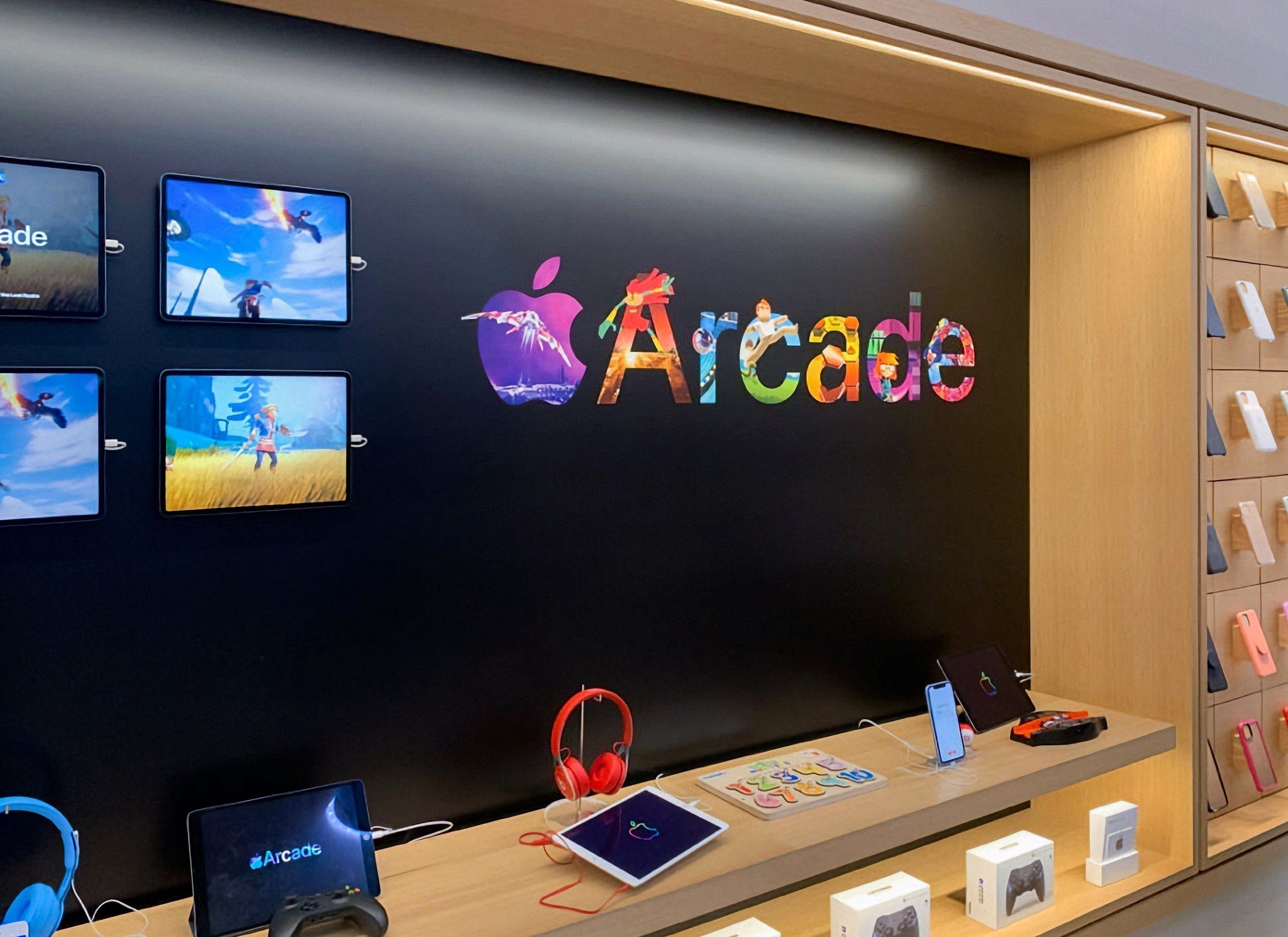Some Apple Stores are getting a new Apple Arcade-inspired look