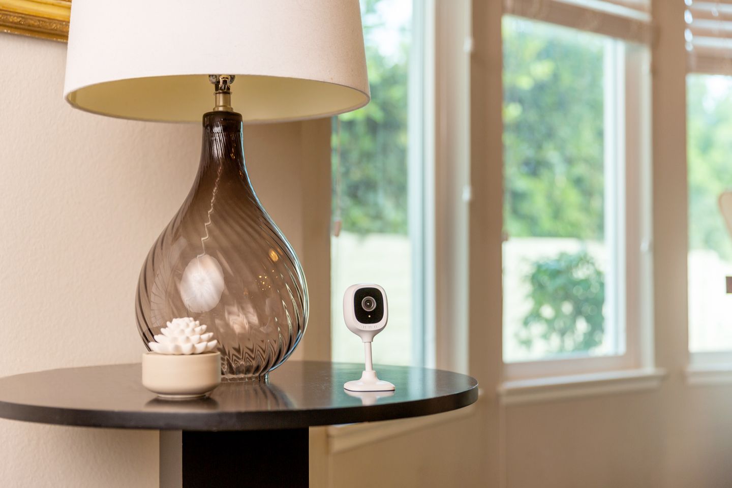 Array by Hampton Indoor Camera in a living room setting