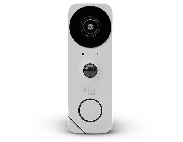 Blue by ADT Doorbell Camera in pearl gray color
